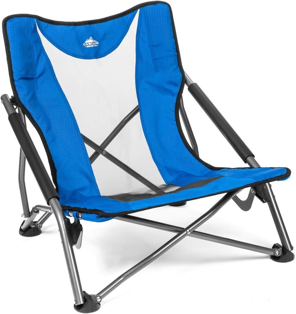Cascade Mountain Tech Low Profile Royal Blue Camp Chair, One Size