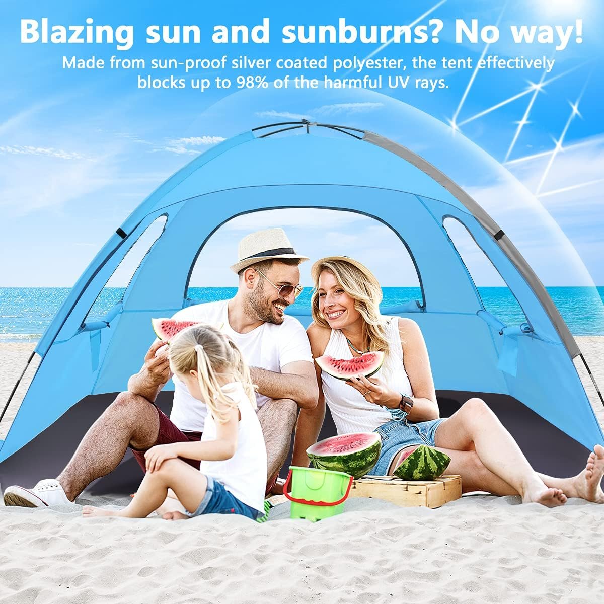 NXONE Beach Tent Sun Shade Shelter Review